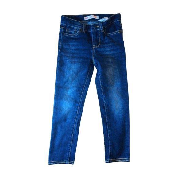 Girl's Gently worn dark wash Levi's Performance 710 supper skinny stylish jeans - Picture 7 of 13